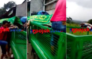 MIRIS...Tak Ada Ambulans, Jenazah Warga Diangkut Motor Sampah ke Kuburan, Ada nih Videonya