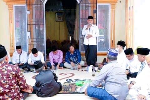 Afrizal Sintong - H Sulaiman Hadir Syukuran Kemenangan di Rantau Bais