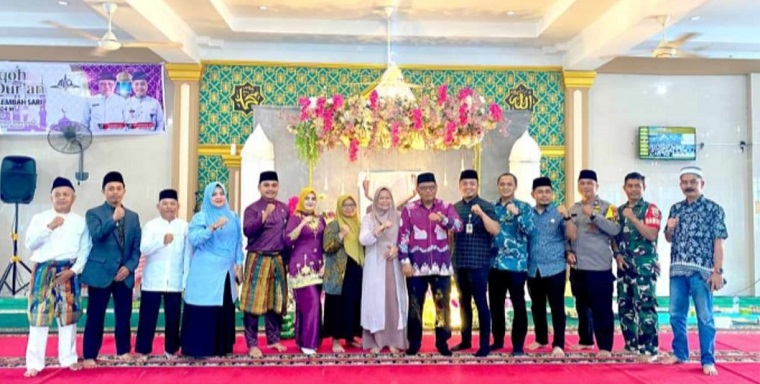 Camat Rumbai Timur Buka MTQ Tingkat Kelurahan Lembah Sari