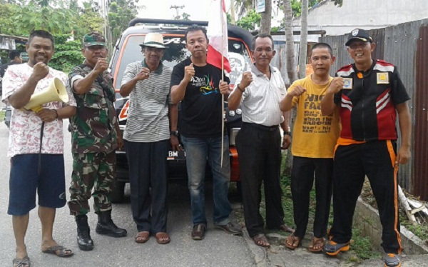 Semarak Kemerdekaan, Lurah Imbau Rumah dan Kantor Pasang Bendera Merah Putih