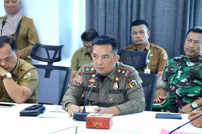 Satpol PP Terus Ingatkan Caleg tak Pasang APK di Pohon