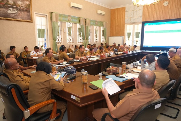 Defisit Anggaran, Bupati Siak Minta Kepala OPD dan Camat Gali Potensi PAD