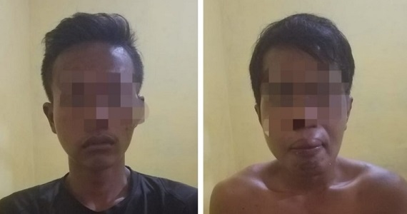 Perkosa dan Cabuli Kembang Desa, Dua Pria Tapung Ditangkap di Simpang Petapahan