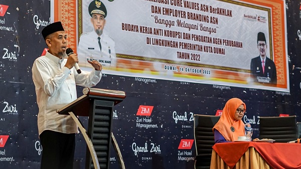Buka Acara ASN BerAkhlak, Wali Kota Minta Semua OPD Jadi Agen Perubahan