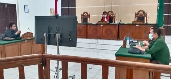 PN Rohil Gelar Sidang Peradilan Penetapan Tersangka Dalam Kasus Pembangunan Dermaga  di Bagan Siapiapi