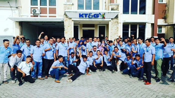 KT&G Indonesia Amo Padang Ikut Sukseskan Kampanye Love Yourself 2020