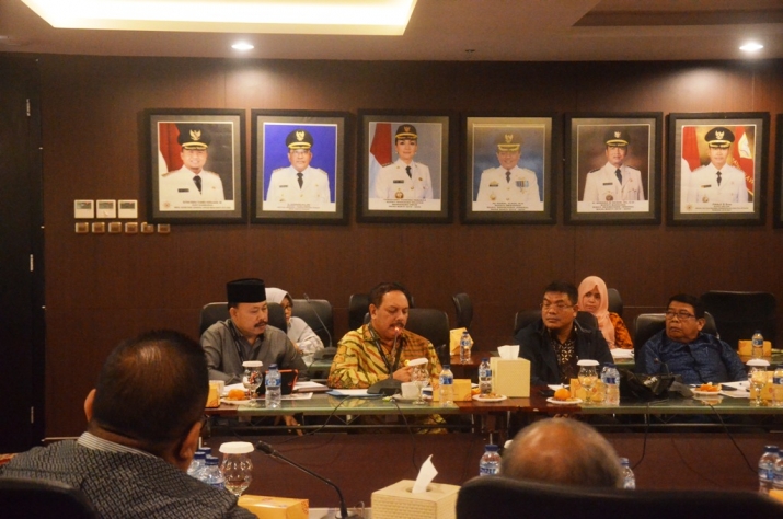 Sekda Inhil Hadiri Forum Komunikasi Daerah Penghasil  Sagu di Jakarta