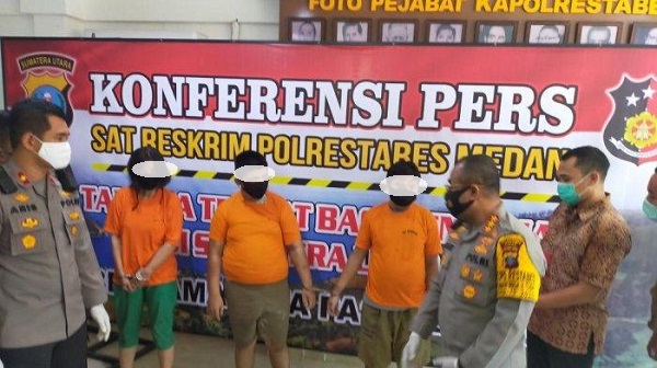 Polisi Tetapkan Tiga Orang  Tersangka Pembunuhan Gadis Muda  Elvina, Begini Kronologis Kejadiannya...