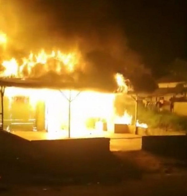 Dua Rumah di Lokalisasi Lama Dumai Timur Terbakar