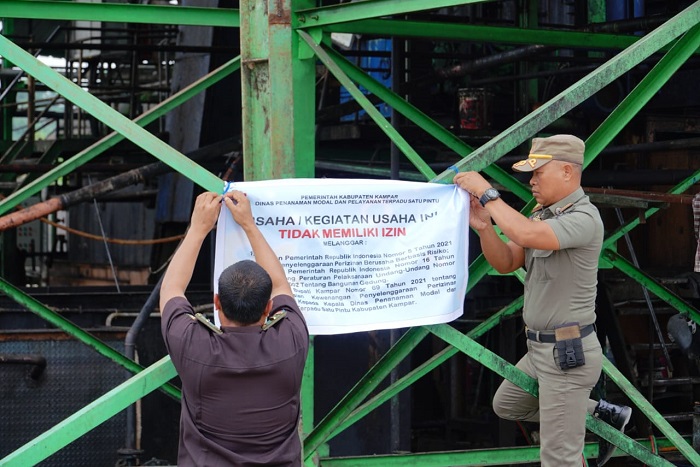 Kunjungi PT. WIR, Pemkab Kampar Lakukan Penataan Perizinan Perusahaan