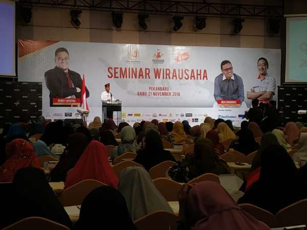 Wawako Buka Seminar Wirausaha Saudagar Nusantara