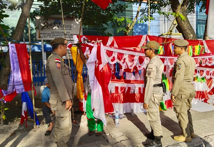 Pj Wali Kota Pekanbaru Larang Berjualan Bendera di Sepanjang Jalan Protokol