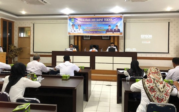 Bappeda Rohul Gelar Pelatihan  Tata Kelolah Keuangan Daerah