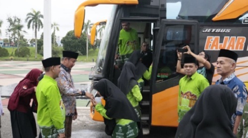 108 Kafilah Inhu Dilepas ke MTQ Riau, Ribuan Warga Siap Meriahkan Pawai Ta’aruf