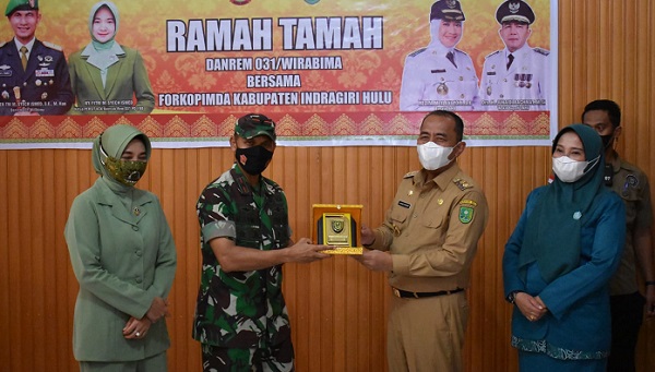 Kunker ke Kabupaten Inhu, Danrem Wirabima: Kami Mohon Pamit