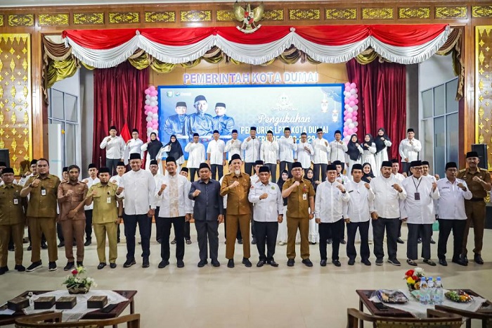 Wali Kota Kukuhkan Pengurus LPTQ Dumai 2026–2029