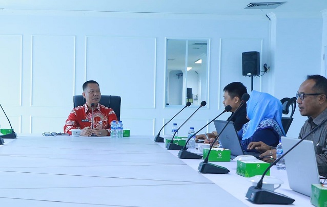 Sekdako Pimpin Rapat Percepatan Jumlah Pelanggan PDAM