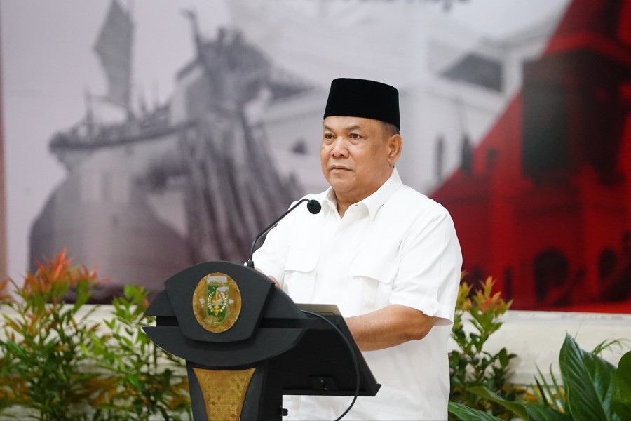 Plt Gubri Sampaikan Bela Sungkawa atas Tragedi Kapal Pompong Tenggelam di Tanjung Buton