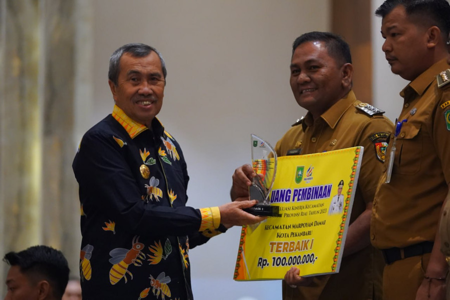 Marpoyan Damai Raih Terbaik I EKK 2023 Se Riau