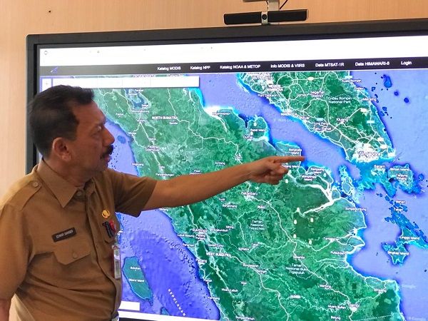 Mengenal Mondopet, Alat Canggih Milik BPBD Riau untuk Pantau Karhutla 