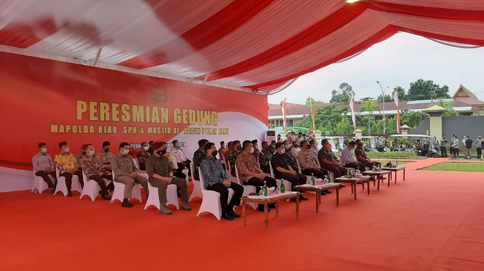 Wakapolri Resmikan Gedung Baru Mapolda-SPN Polda Riau