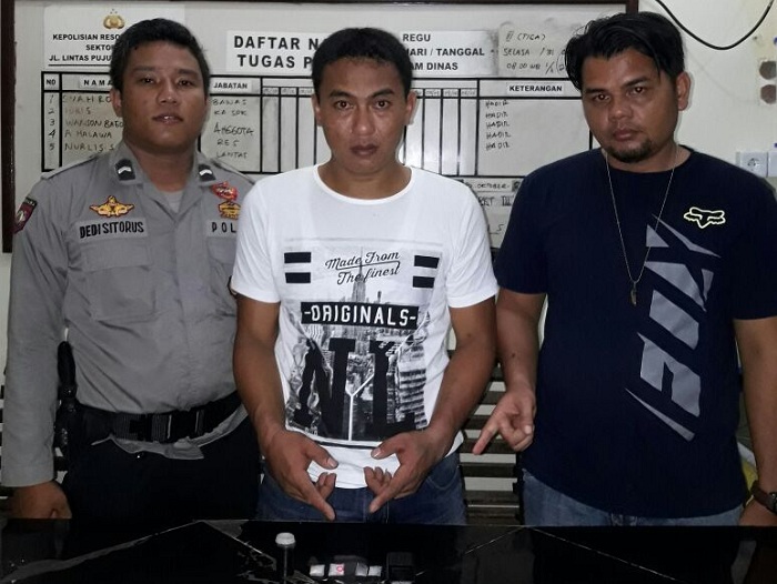 Polsek Pujud Amankan Pengedar Sabu-sabu, Begini Proses Penangkapannya