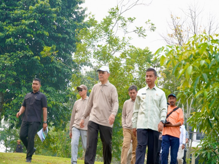 Bupati Ahmad Yuzar Apresiasi Kebun Raya Universitas Pahlawan, Kebanggaan Kampar dalam Pelestarian Alam dan Lingkungan