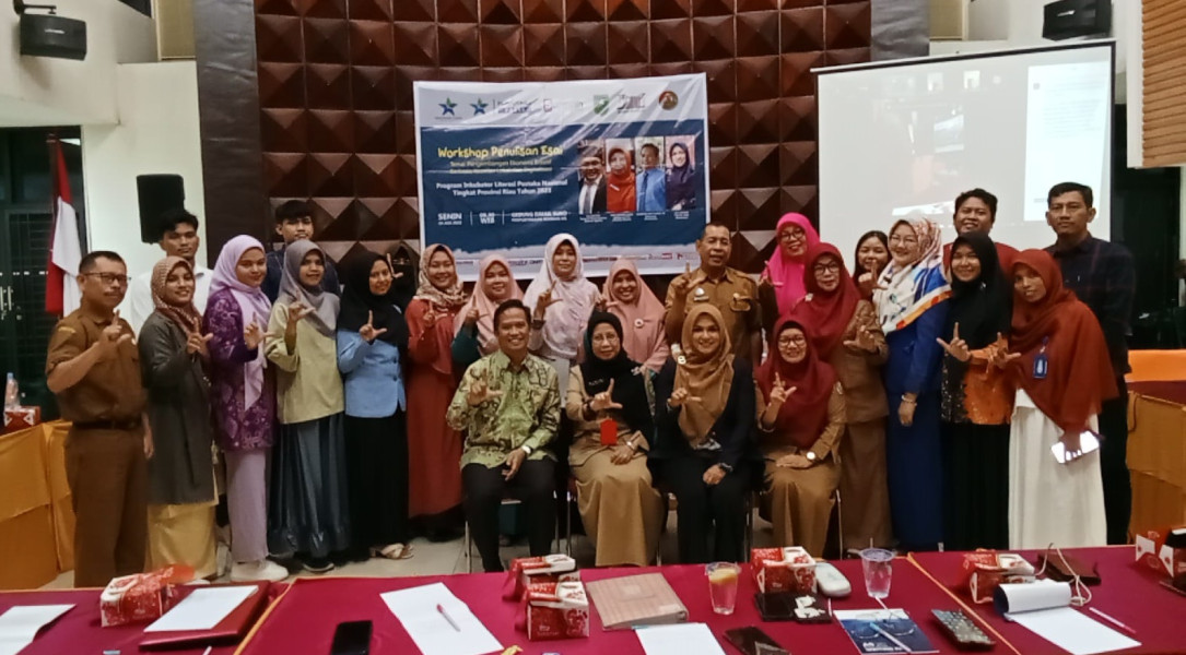 15 Peserta Terpilih ILPN Riau 2023 Ikuti Workshop Penulisan Esai