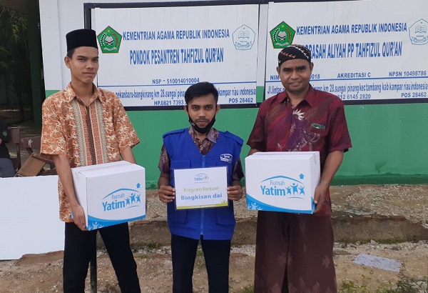 Bantuan Rumah Yatim untuk Ponpes Tahfizul Quran