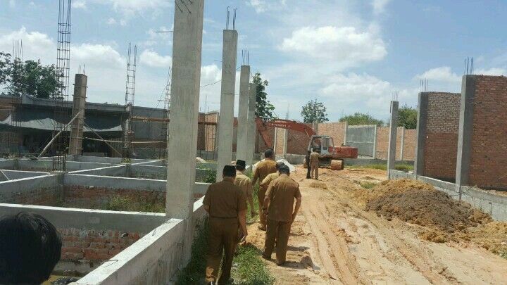 Hingga Maret, Progres Pembangunan Pasar Induk Pekanbaru Sudah 24 Persen