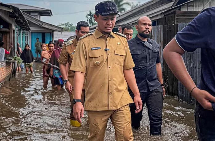 Agung Ingatkan Warga di Tiga Kecamatan Rawan Banjir di Pekanbaru