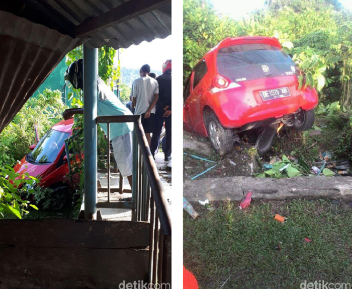 TRAGIS...Bawa Mobil Ngebut, Anggota DPRD Tabrak Pengemudi Ojek hingga Tewas, Korban Diseret 25 Meter, Ini Fotonya