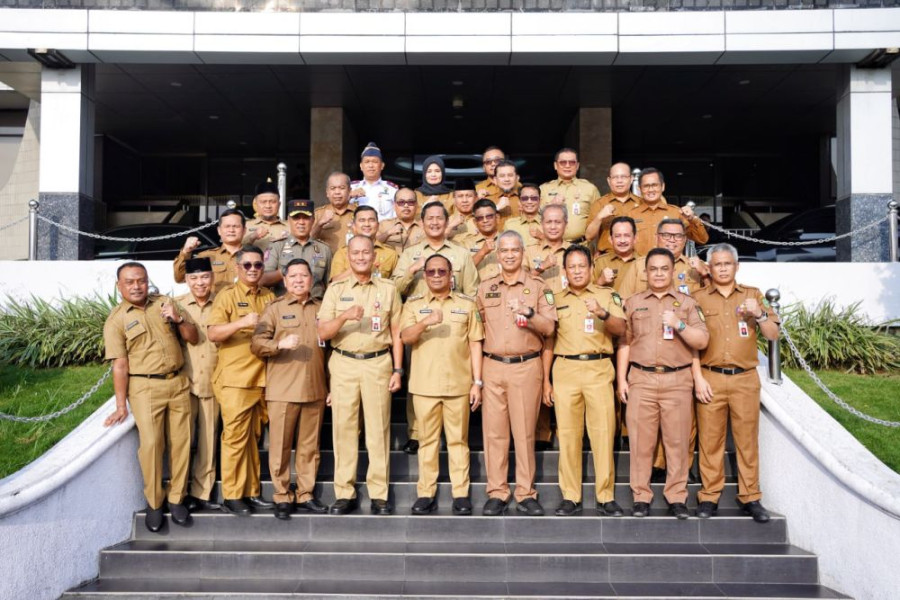 Enam Bulan Pengabdian: Pj Gubri Riau Pamit, Seluruh OPD Berkumpul