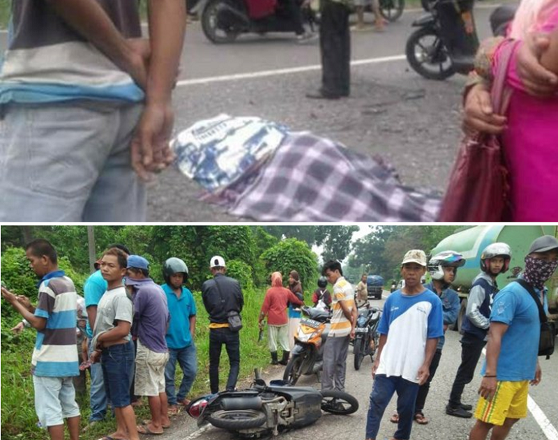 MALANG...Mau Daftar Ulang Kuliah, Eka Putri Ayu Ningsih Malah Tewas Dihantam Truk, Rekannya Patah Kaki
