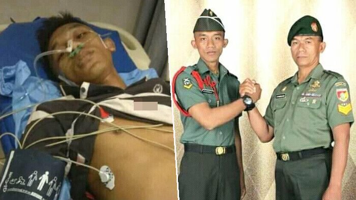 KEJAM...Tolak Miras, Anggota TNI Serda Darma Aji Dikeroyok & Dibunuh 8 Brimob