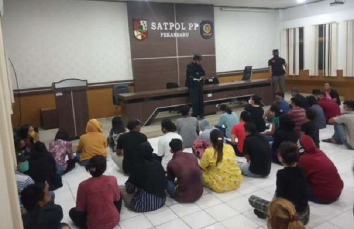 Sepanjang 2020, 321 Wanita Diduga PSK Terjaring Razia Satpol PP Pekanbaru