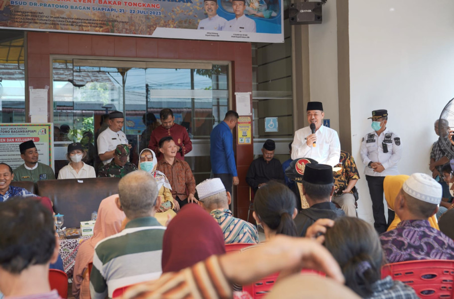Dihadiri Lebih 200 Peserta, Bupati Rohil Buka Operasi Katarak Mata Gratis dari Lions Clubs