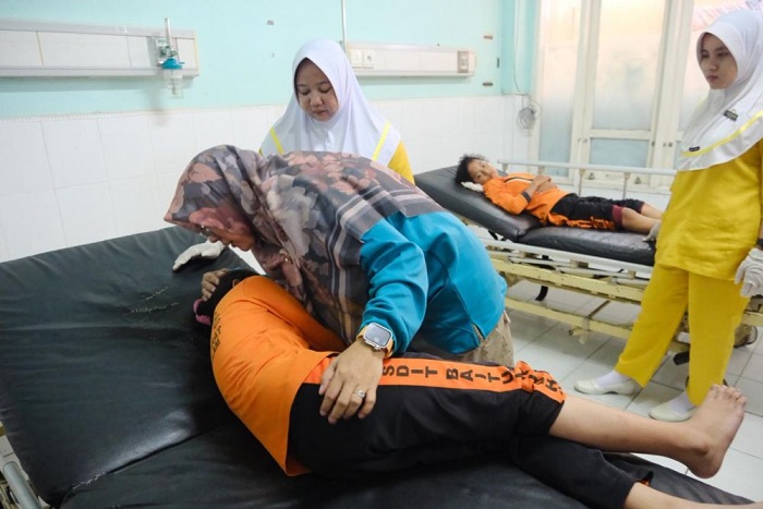 Bangunan Bersejarah Tangsi Belanda di Siak Ambruk,  Belasan Pengunjung Luka-luka