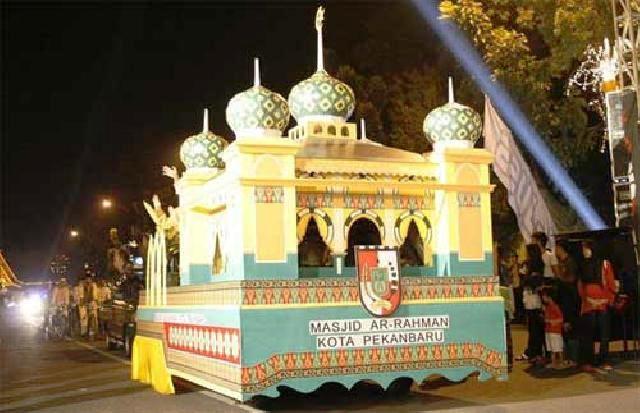 Tahun Ini, Pawai Takbir Idul Fitri 1438 H Dipusatkan di Jalan Diponegoro Pekanbaru