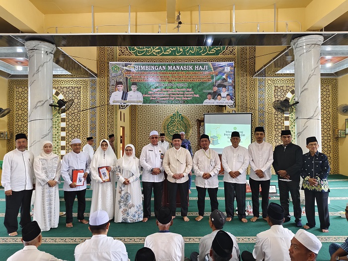 Staf Ahli Bupati Hadiri Manasik Haji 6 Kecamatan di Tembilahan Hulu