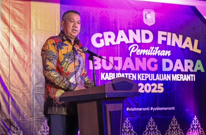 Grand Final Bujang Dara, Wabup : Semoga Bujang Dara 2025 Semakin Inovatif Memajukan Pariwisata Meranti