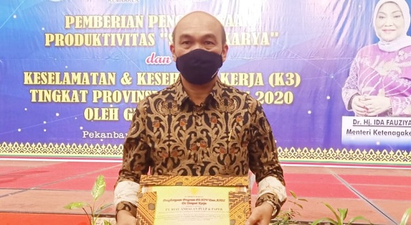 RAPP Terima Penghargaan Program P2-HIV/AIDS dari Pemprov Riau