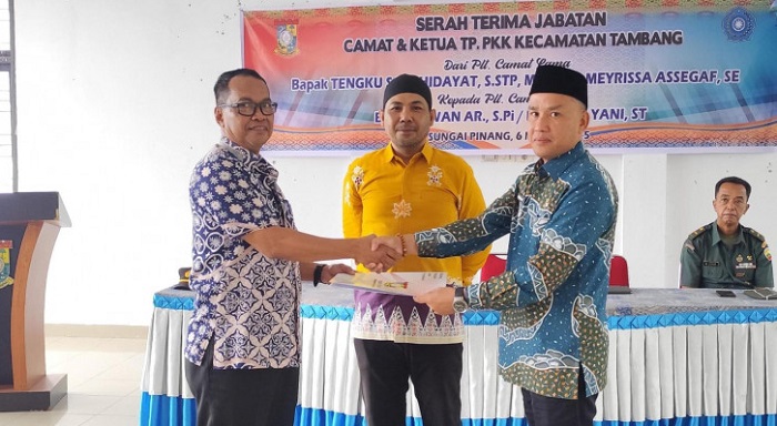 Irwan AR Ditunjuk Menjadi  Plt. Camat Tambang
