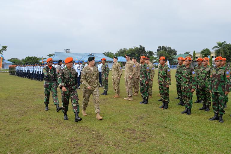 Prajurit Paskhasau dan “Green Berets” Latihan Bersama di Riau