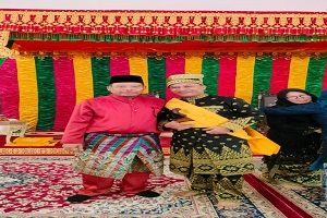 Staf Ahli Bupati Meranti Hadiri Penganugerahan Gelar Adat Bupati dan Wabup Bengkalis