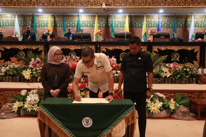 RPJMD Riau 2025-2029 Disepakati DPRD dan Pemprov Riau