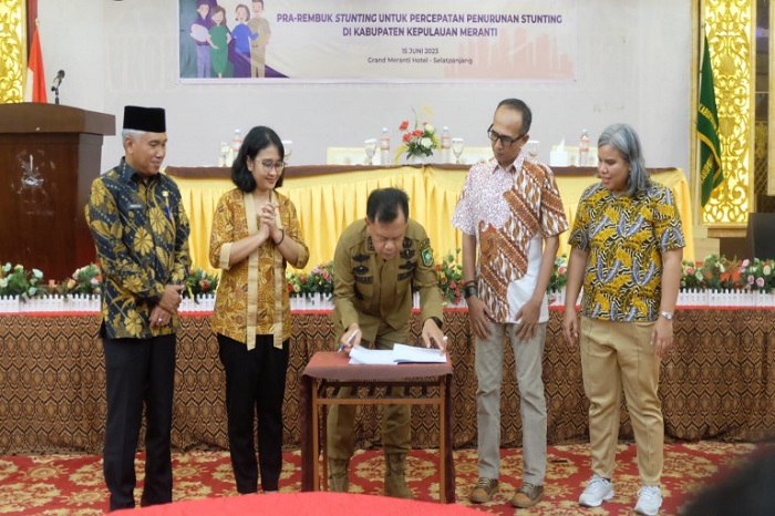 Pra-Rembug Stunting, Bupati Meranti: Terima Kasih pada Tanoto Foundation, RAPP dan Cipta Cara Padu
