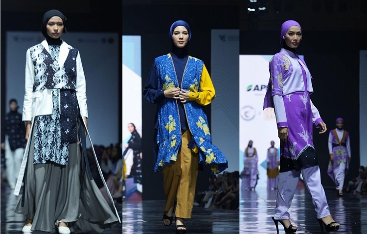 Kolaborasi Desainer dan Pengrajin Batik Riau Hadirkan Modest Fashion Berbahan Serat Rayon di Gelaran JMFW 2024
