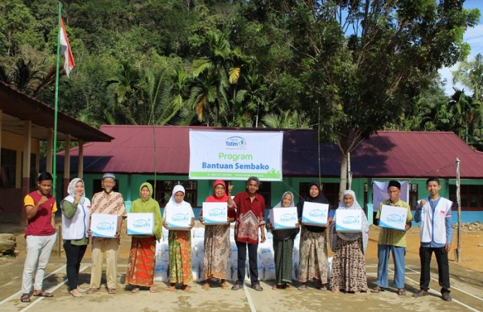 Peringati HUT RI ke 75, Tim Rumah  Yatim Berjuang Salurkan Bantuan ke Pelosok Riau