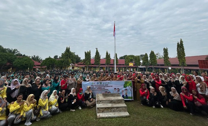 Cek Kesehatan Gratis Dilaksanakan di SMAN 3 Dumai